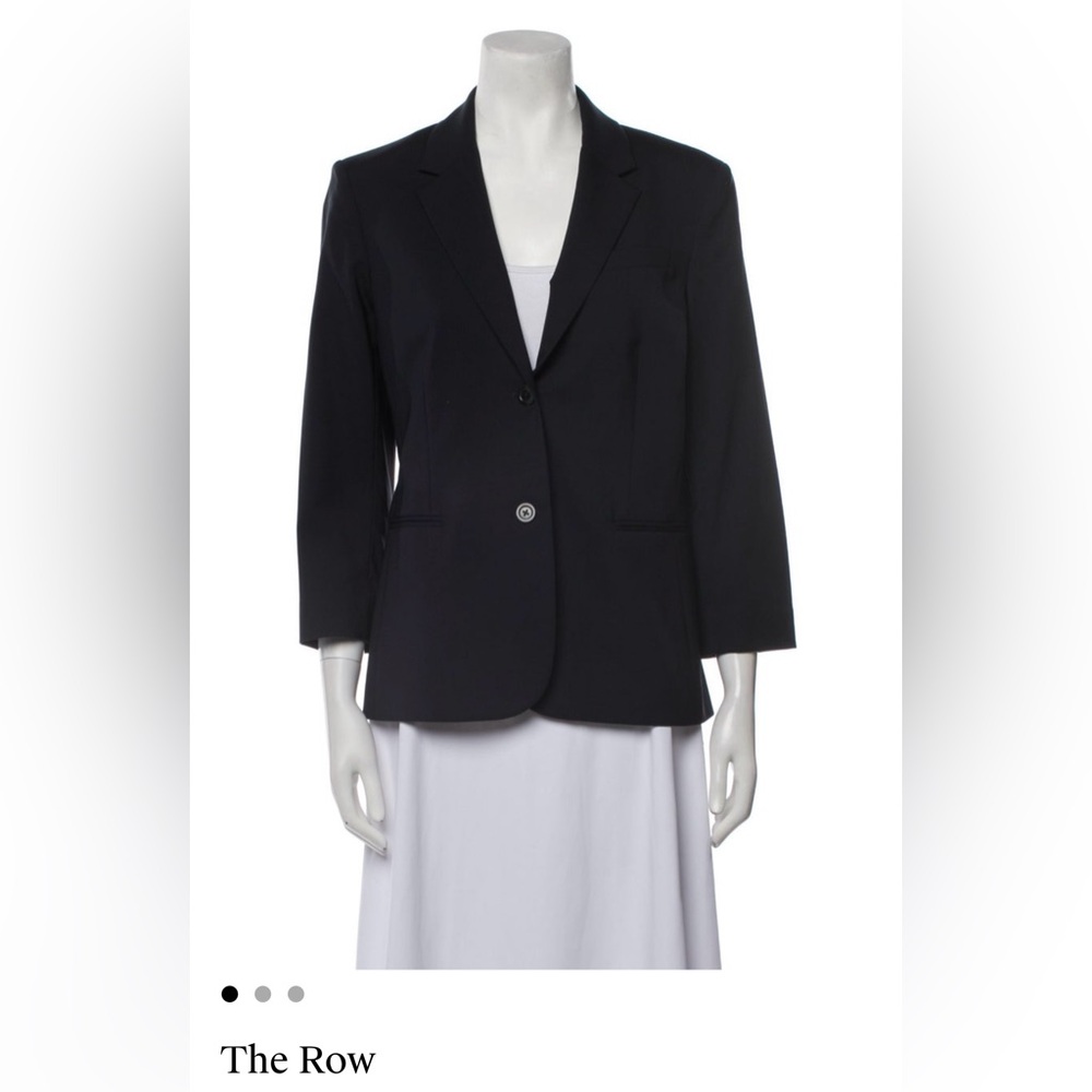 The Row navy blue blazer 12 beautiful condition